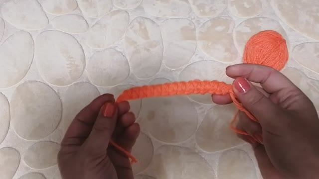 Как связать шнур гусеничка смотреть онлайн