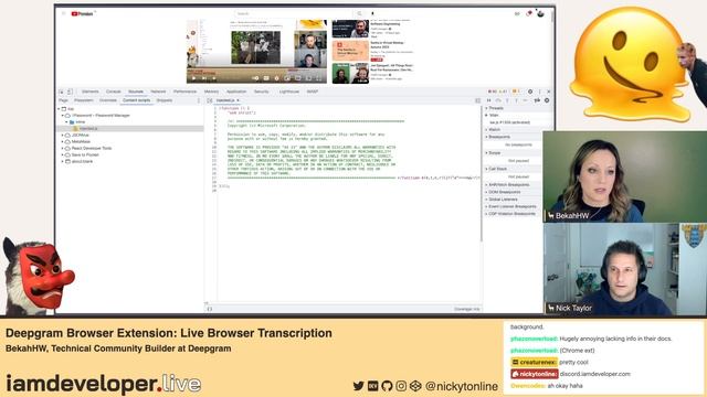 Deepgram Browser Extension: Live Browser Transcription with BekahHW смотреть онлайн