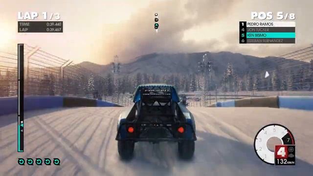 Team Falken Tire, Stadium Truck, LandRush, Aspen, Brush Creek Sprint, DiRT 3, PC Game смотреть онлайн