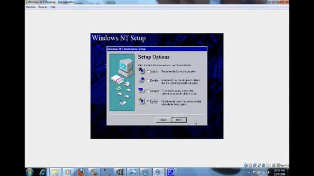 Microsoft Sam Episode 2 Microsoft Sam Installs Windows NT 4 0 смотреть онлайн