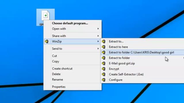 How To Open a Zip File Using WinZip смотреть онлайн