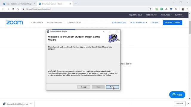 Installing the Zoom Outlook Plugin by Chris Menard смотреть онлайн