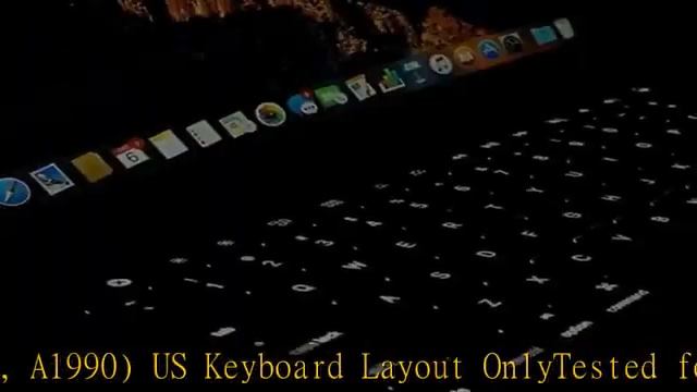 UPPERCASE GhostCover Premium Ultra Thin Keyboard Protector, Compatible with MacBook Pro with Touch смотреть онлайн