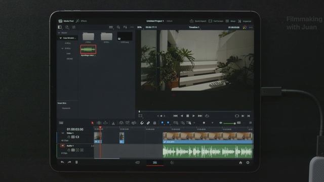 Best Free App To EDIT VIDEOS on iPad! (DaVinci Resolve) смотреть онлайн