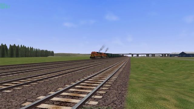 Microsoft Train Simulator | Marias Pass | Introductory Train Ride смотреть онлайн