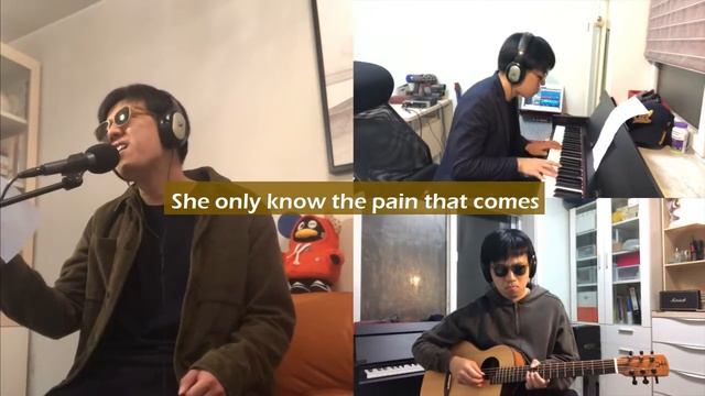 The girl from yesterday (cover) with lyrics смотреть онлайн