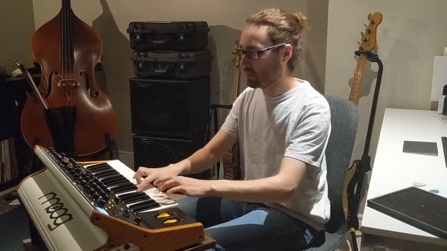 Mac Miller - Ladders (Moog Sub37 Bass Synth Cover) смотреть онлайн
