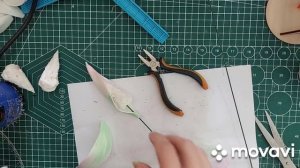 Лилия из изолона. универсальный мк