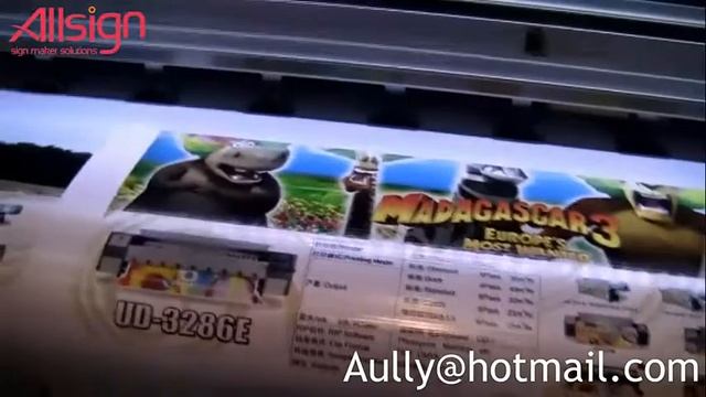 Phaeton UD-3206P Solvent Printer смотреть онлайн
