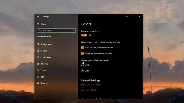 Light/Dark Mode & Translucent Elements Switching - Windows 10 смотреть онлайн