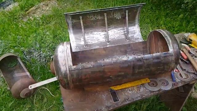 Мангал из газового баллона своими руками Просто зарисовка смотреть онлайн