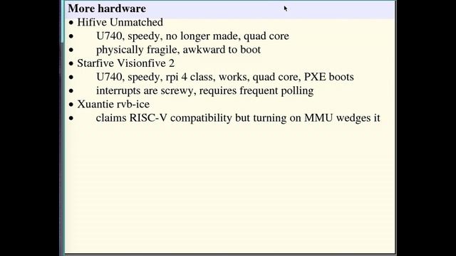 Geoff Collyer: Plan 9 on 64-bit RISC-V смотреть онлайн