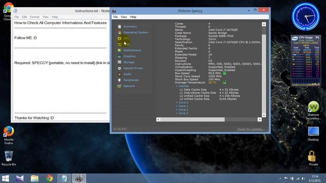 How to Check All Computer Informations And Features смотреть онлайн