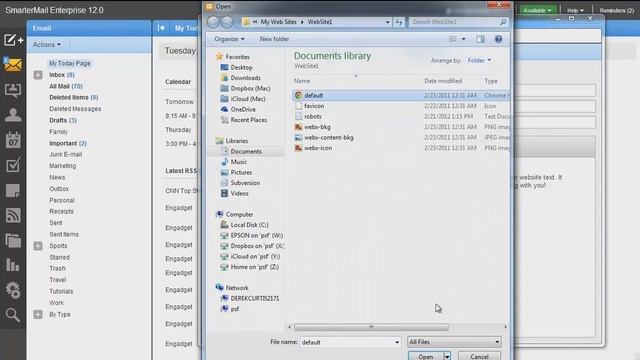 HostedAppliance.NET - SmarterMail Overview смотреть онлайн