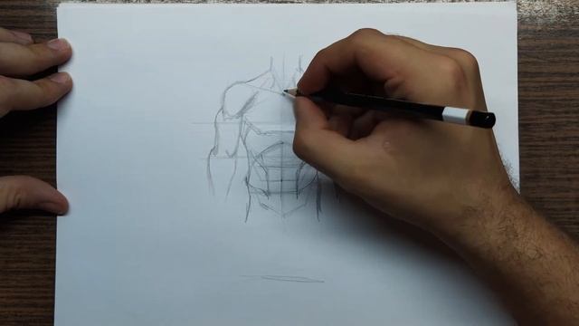 Как рисовать в стиле комиксов. Как нарисовать ТОРС (тело) супергероя. УРОК 6 смотреть онлайн