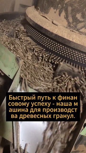 Быстрый путь к финансовому успеху - наша машина для производства древесных гранул. смотреть онлайн