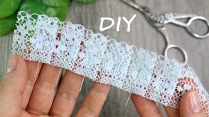 Популярные банты из кружева. Быстро, просто и очень красиво