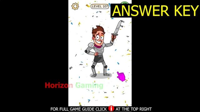 Braindom Draw Puzzle Sketch LEVEL 107 Answer