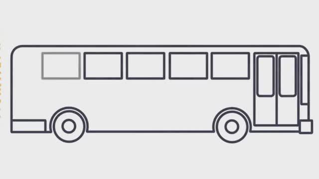 Как нарисовать АВТОБУС шаг за шагом смотреть онлайн