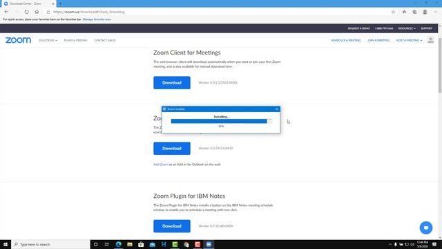 Zoom Tutorial - Lesson 2 - Downloading and Installing Zoom смотреть онлайн