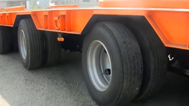 длинный полуприцеп с поворотными осями смотреть онлайн