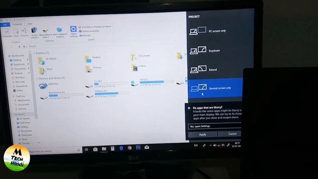 How to connect Laptop To Tv using HDMI !! Share Display Laptop To LG Tv смотреть онлайн