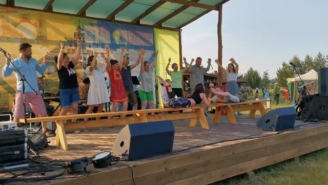 Команда Лучистый ветер на Фестивале Планета Любви в Родовом поселении Светорусье смотреть онлайн