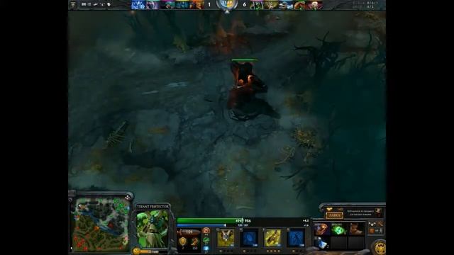 Dota2.Как мы покоряли рандом.Treant Protector,Lifstealer,Gyrocopter,Rubick. смотреть онлайн