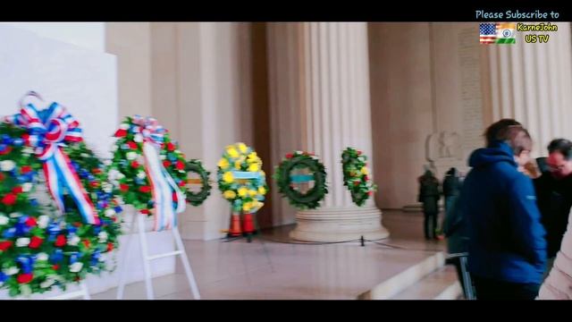 Abraham Lincoln Memorial VLOG | Washington, DC | KarneJohn US TV смотреть онлайн