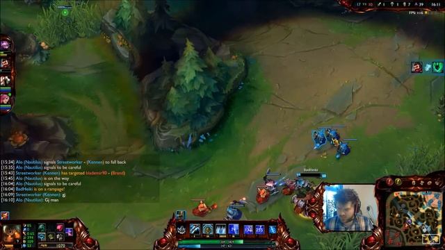 Nautilus Support vs Thresh - Ranked Commentary - Season 5 (Patch S5.9) смотреть онлайн