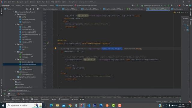 Spring Boot Active User Data Display смотреть онлайн