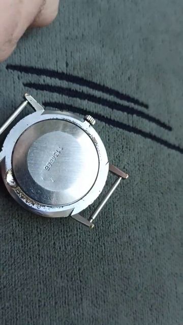 Collectible watch LUCH Ultra Slim 23 jewels 2209 yellow mechanism made in USSR/Wrist watch Lych смотреть онлайн