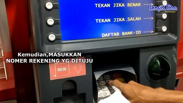 Transfer Uang dari BANK JATIM KE BRI DI ATM - INDONESIA смотреть онлайн