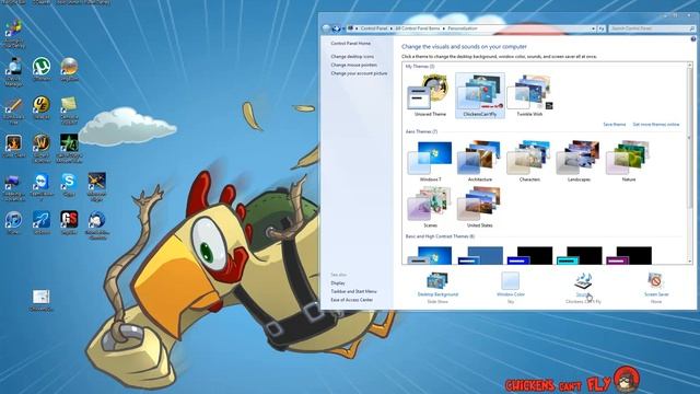 How to Use Microsoft Windows 7 Themes смотреть онлайн