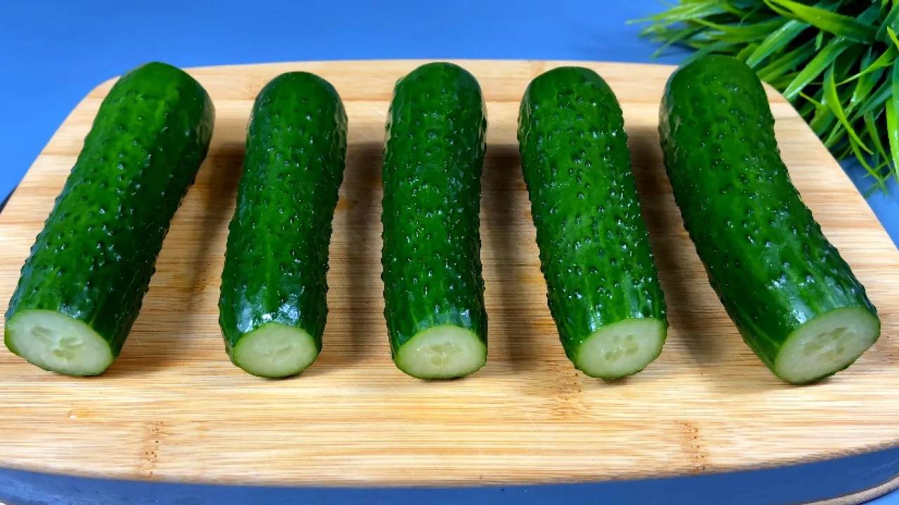 Эту закуску из огурцов забыть НЕВОЗМОЖНО! Безумно вкусно и просто ОЧЕНЬ! смотреть онлайн