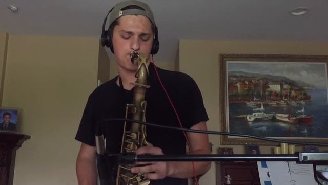 How Redbone Should Have Ended || Childish Gambino Redbone || Sax Cover By Augie Bello смотреть онлайн