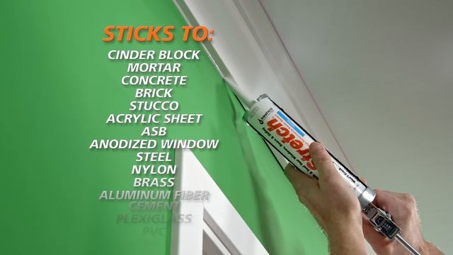 Big Stretch® Window, Door, & Siding Sealant | As Seen On TV смотреть онлайн