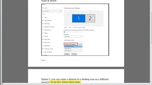 Duplicate Desktop Icons on Multiple Monitors in Windows смотреть онлайн