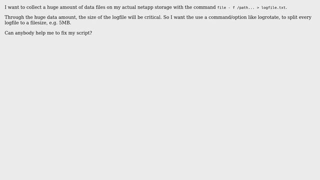 Unix & Linux: File inventories and logrotation смотреть онлайн
