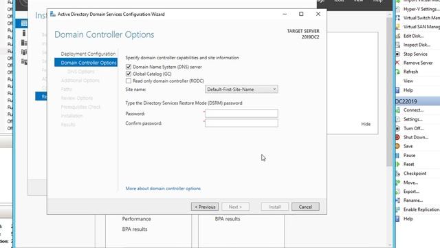 Add additional Domain Controllers to existing Domain Server 2019 смотреть онлайн