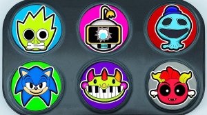 Кубики Спрунки  Угадай, какой персонаж Спрунки выйдет из кубиков Орен х Пинкки