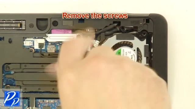 Dell Latitude E7450 Cooling Fan Replacement Video Tutorial смотреть онлайн