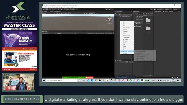 XR MASTERCLASS | DAY 5 | Build your first Augmented Reality APP смотреть онлайн