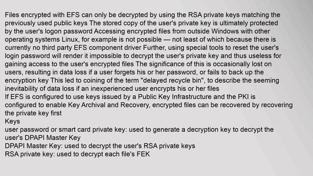 Encrypting File System смотреть онлайн