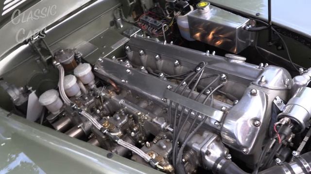 Classic Car JAGUAR XK 120 - plus INTERVIEW with driver смотреть онлайн