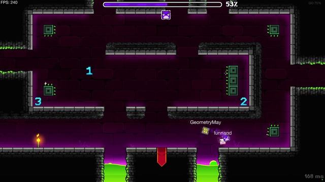 Dash 100% | Multijugador | Geometry Dash 2.2 смотреть онлайн