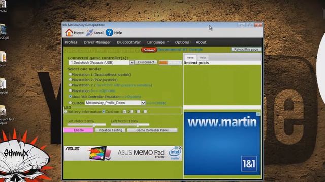| TUTO | - DS3 Tool ou comment jouer a l'ordinateur avec une manette PS3 смотреть онлайн