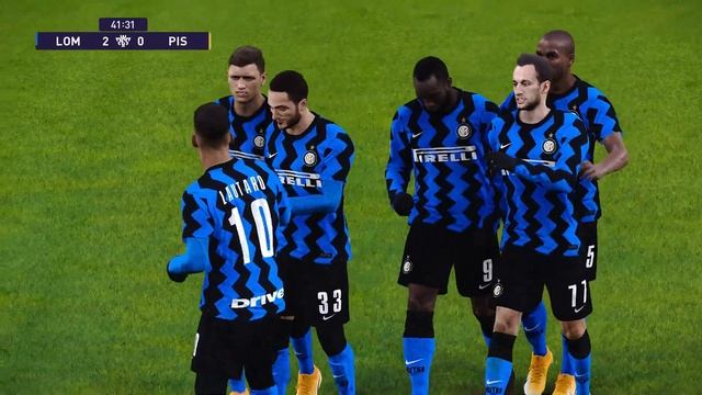 PES 2021 | Inter vs Pisa - Club Friendly | 19/09/2020 | 1080p 60FPS смотреть онлайн
