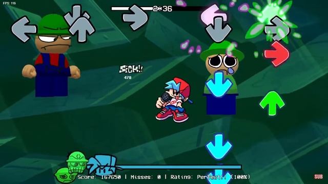 FnF AppleCore Dave And Bambi: Golden Apple Edition Misses: 0 (read Description)