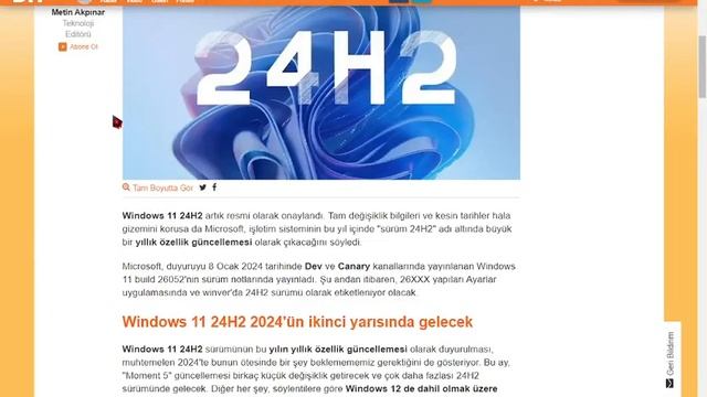 Windows 11 24h2 Çıkacak arkadaşlar nisan ayında çıkacak 2024 de beklicez смотреть онлайн